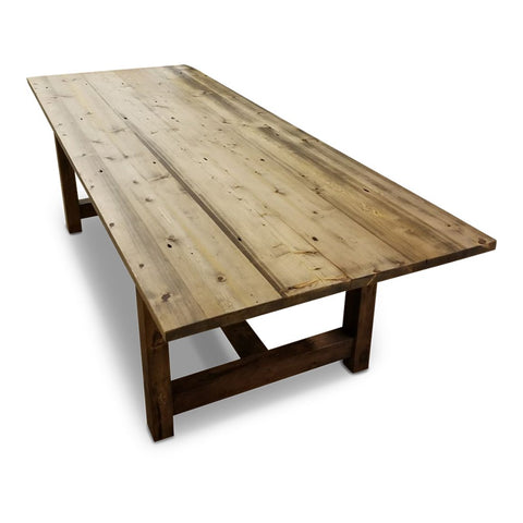 Clarks Point Trestle Table | Lighthouse Woodworks